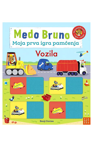 Medo Bruno: Moja prva igra pamćenja - Vozila