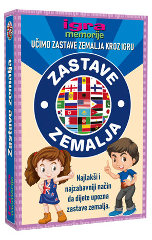 Karte edukativne Zastave zemalja