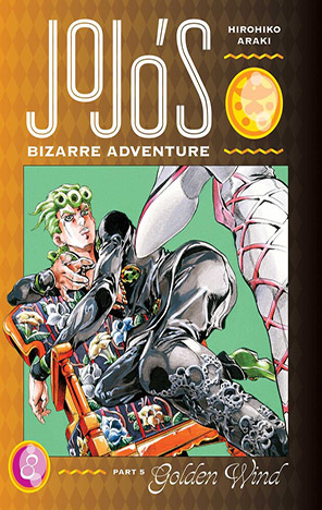 JoJo's Bizarre Adventure, Part 5: Golden Wind, Vol. 8