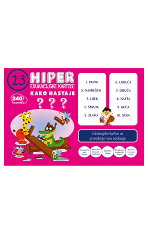 Edukacijske kartice Hiper 13