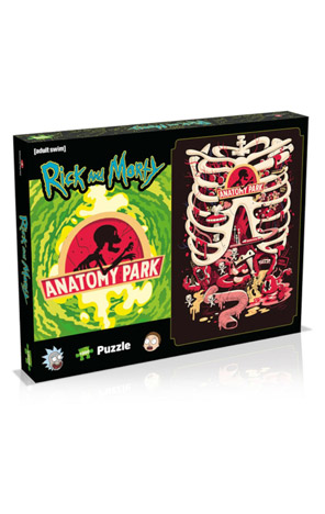 Puzzle 1000 komada Anatomy Park Rick & Morty