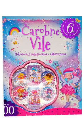 Čarobne vile - 3D naljepnice