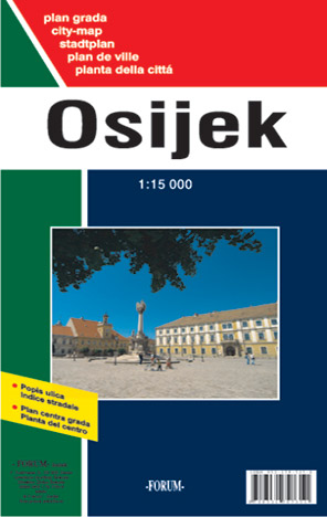 Osijek - plan grada