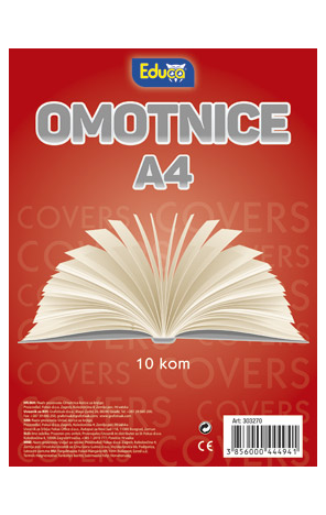 Omot za knjige A4 10 komada Educa