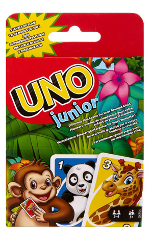 Karte igraće Uno Junior Mattel