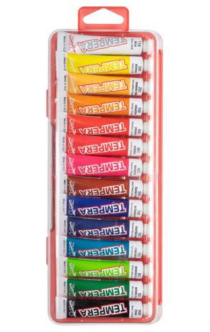 Boje tempere 7,5 ml 14 boja Aero
