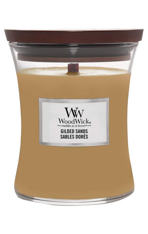 Svijeća medium Gilded sands Woodwick