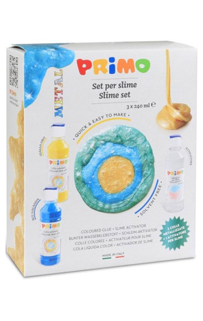Set za izradu Slime 240ml x 2boje+aktivator Metal