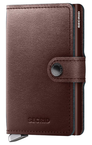 Novčanik Miniwallet Premium Dusk Dark Brown Secrid