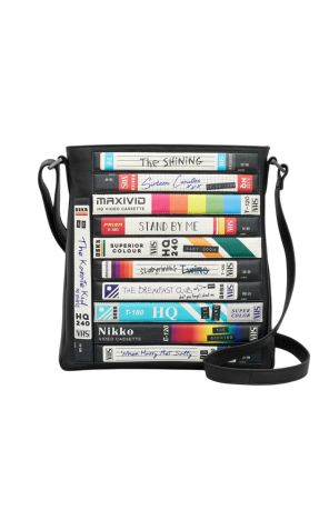 Torba kožna na rame Be Kind Rewind Lichfield Leather crna