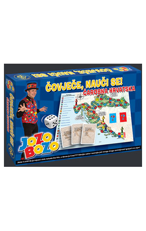 Društvena igra Jozo Bozo Čovječe nauči se! Čarobna Hrvatska