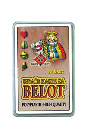 Karte igraće Belot polyplastic