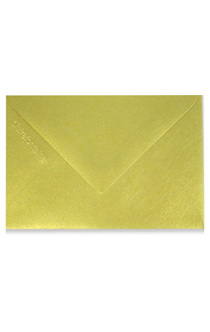 Kuverta Pollen 7,5 x 10 cm 120gr gold Clairefontaine
