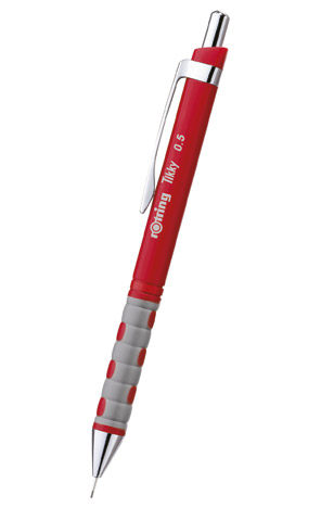 Olovka tehnička 0,5mm grip Tikky Rotring crvena