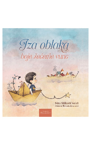 Iza oblaka boje šećerne vune