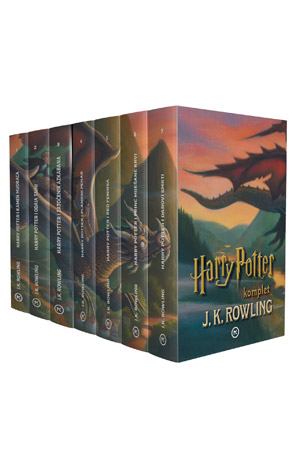 Harry Potter komplet 1- 7 + kutija