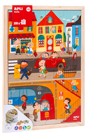 Puzzle grad Apli