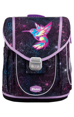 Torba školska anatomska Hummingbird Karbon