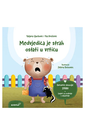 Medvjedića je strah ostati u vrtiću