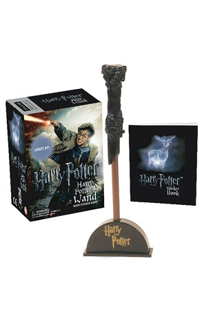 Figura Čarobnjakov štapić i knjiga naljepnica Harry Potter