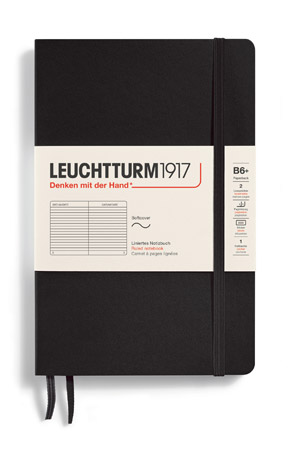 Notes B6+ crte meki uvez Leuchtturm 1917 Black