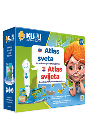 Kuku zabavno učenje: Set Atlas svijeta