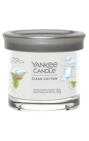 Svijeća small Signature Clean cotton Yankee Candle
