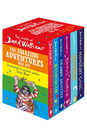 The World of David Walliams: The Amazing Adventures Box Set