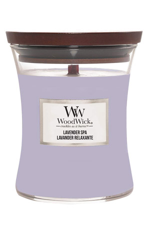 Svijeća medium lavender spa Woodwick