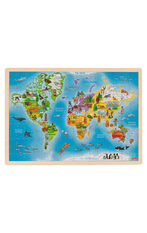 Puzzle drvene svijet Goki