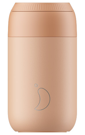 Termo šalica za kavu 340ml Peach Orange - Serija 2 Chilly's