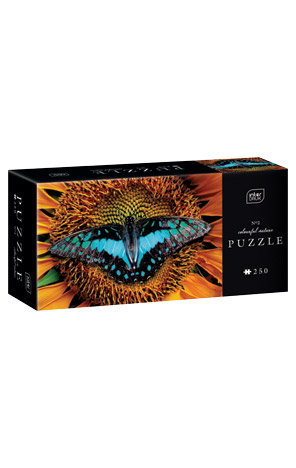 Puzzle 250 komada Colorful Nature 2 Butterfly Interdruk