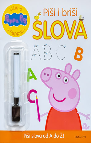 Peppa Pig: Piši i briši slova
