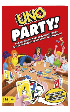 Karte igraće Uno Party Mattel