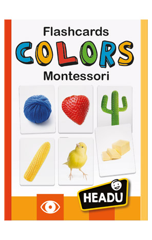 Kartice edukativne Colors Montessori Headu