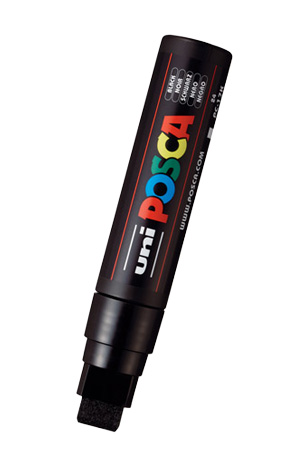 Marker Uni Posca pc-17k crni