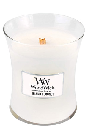 Svijeća medium island coconout Woodwick