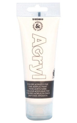 Boja akrilna 75ml pvc tuba bijela