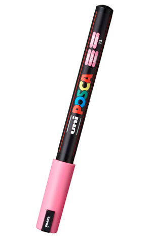 Marker uni Posca 1mr svjetlo rozi