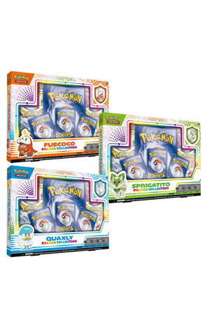 Karte Pokemon TCG: Paldea Pin Box