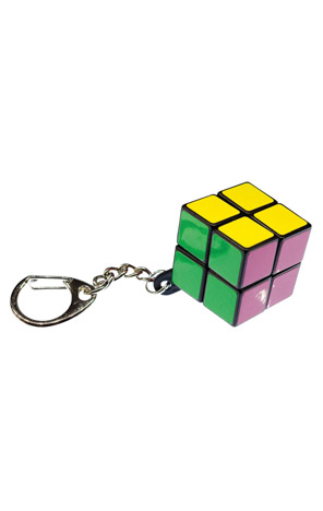 Privjesak za ključeve Rubikova kocka Brunnen pastelna