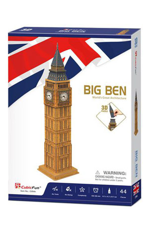Puzzle 3D Big Ben Cubicfun!!