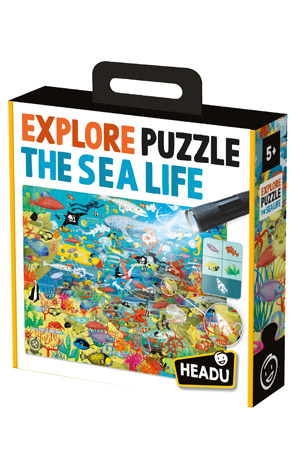 Set Puzzle Explore the sea life Headu