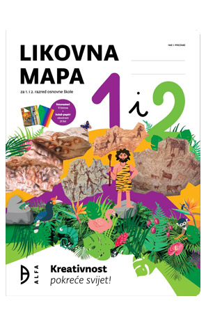 Likovna mapa za 1. i 2. razred osnovne škole