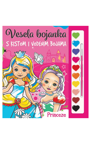 Vesela bojanka: Princeze