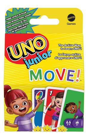 Karte igraće Uno Junior Move Mattel