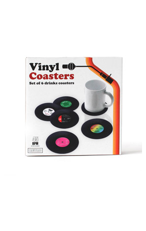 Podmetači za čaše 6 kom Vinyl Gift Republic