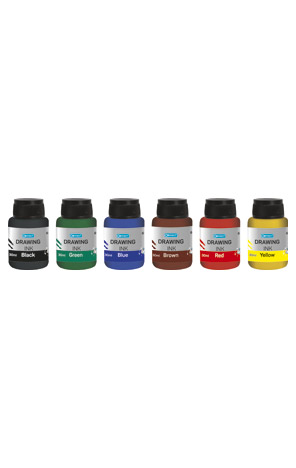 Tuš za 25ml x 6 boja Connect