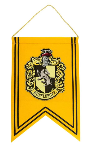 Zastava Hufflepuff Harry Potter