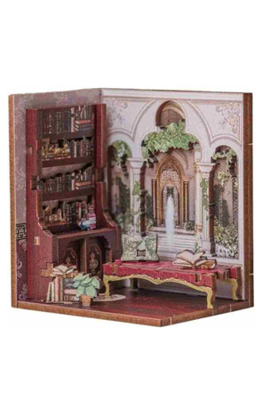 Magnet drveni DIY Library